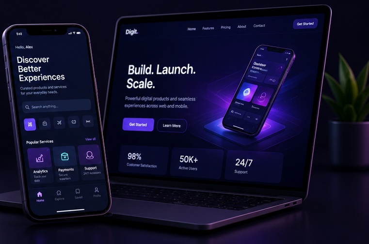 Web and mobile application development